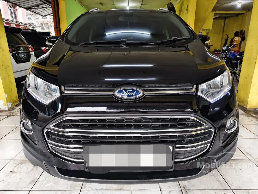 Jual Mobil Ford EcoSport 2014 Titanium 1.5 di Banten Automatic SUV Hitam Rp 95.500.000