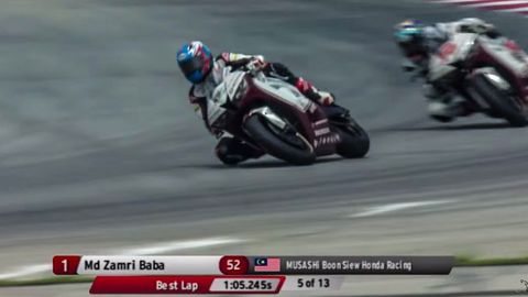 Racing Accident Leaves National Rider Zamri Baba In Coma