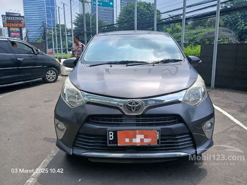 Jual Mobil Toyota Calya 2017 G 1.2 di DKI Jakarta Automatic MPV Abu
