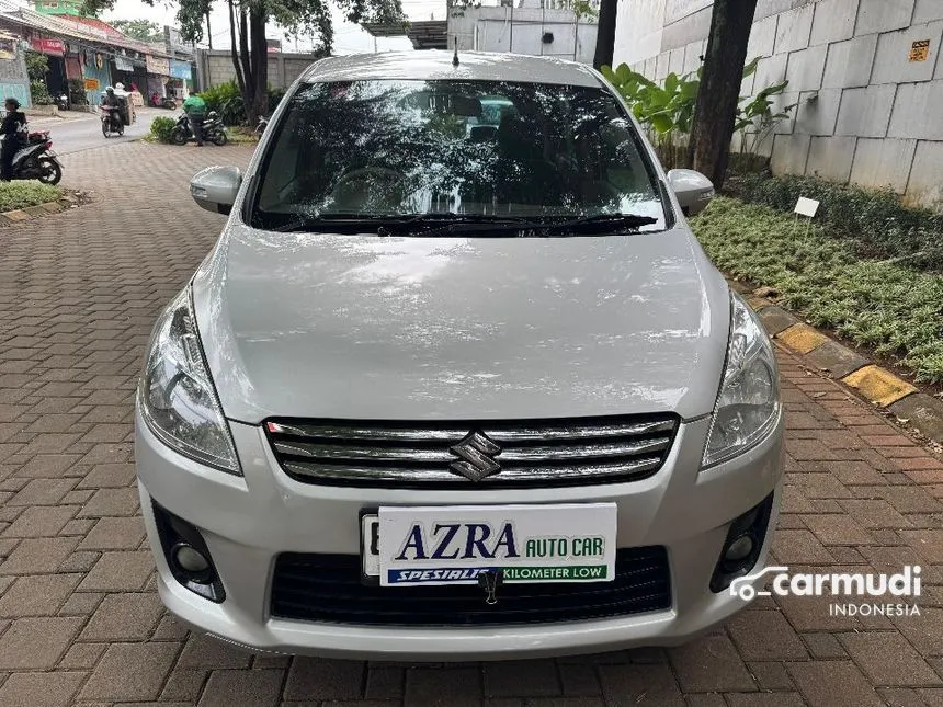 Jual Mobil Suzuki Ertiga 2013 GL 1.4 di Banten Manual MPV Silver Rp 121.000.000