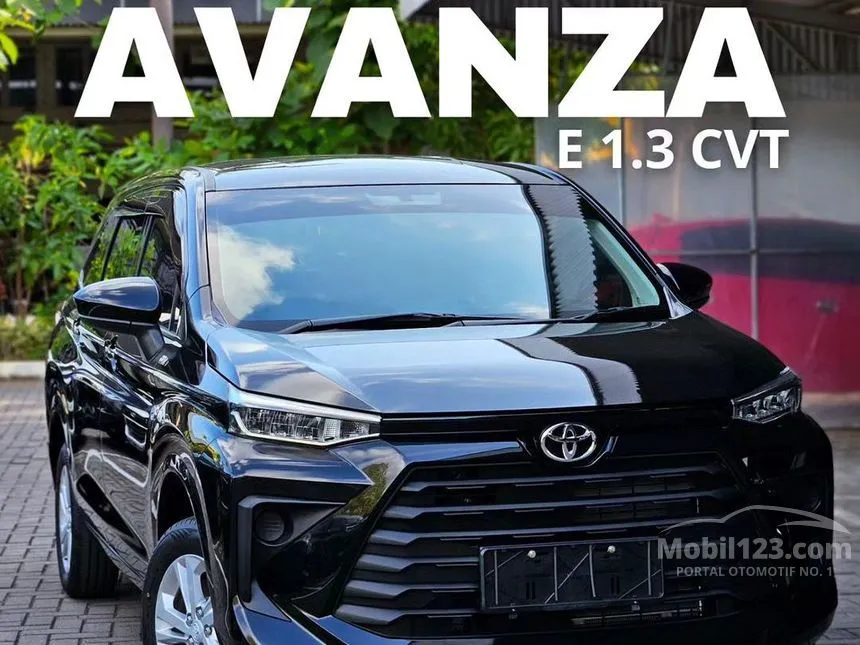 Jual Mobil Toyota Avanza 2023 E 1.3 di DKI Jakarta Automatic MPV Hitam Rp 216.800.000