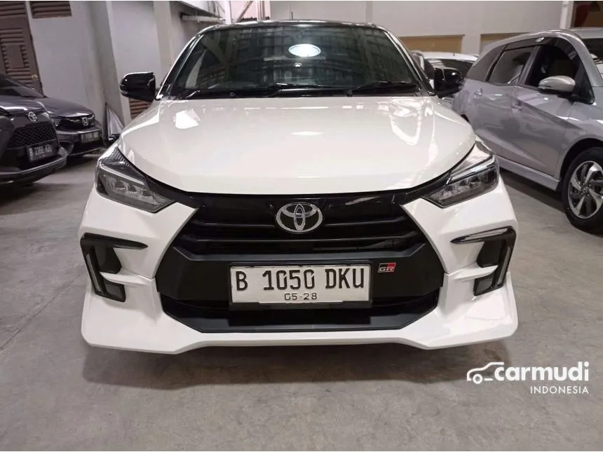 Jual Mobil Toyota Agya 2023 GR Sport 1.2 di Jawa Barat Automatic Hatchback Putih Rp 182.900.000