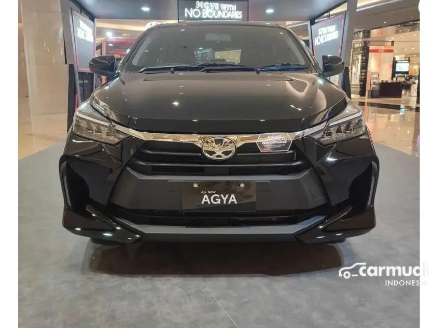 Jual Mobil Toyota Agya 2024 G 1.2 di DKI Jakarta Automatic Hatchback Hitam Rp 163.000.000