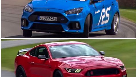 VIDEO: Ford Muscle - Focus RS And Mustang GT350R Blasts Around Goodwood