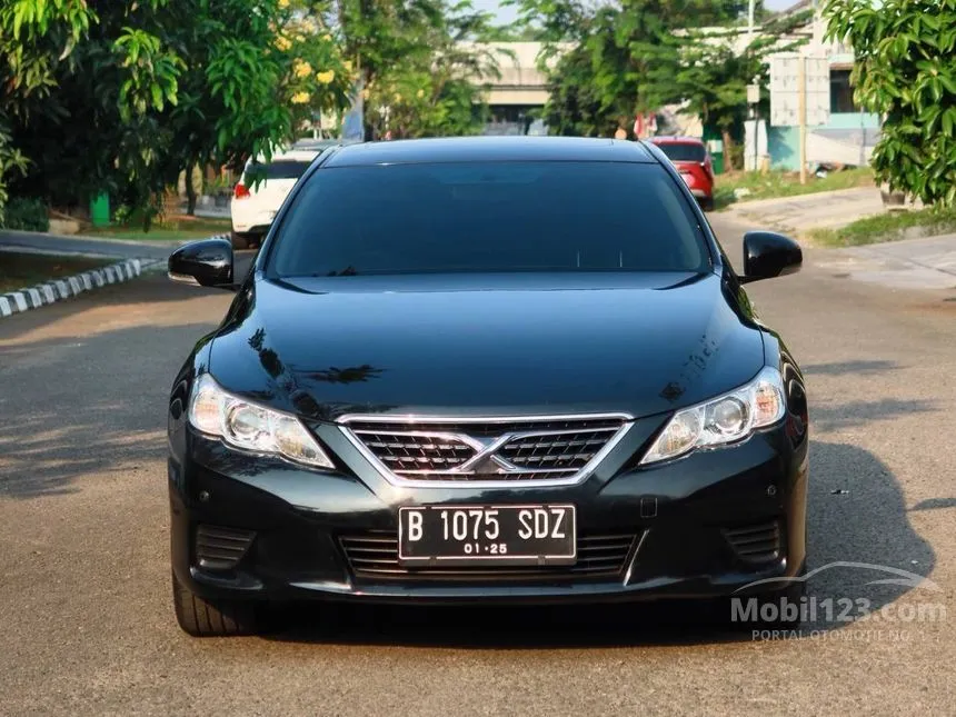 Jual Mobil Toyota Mark X 2012 250G 2.5 di Banten Automatic Sedan Hitam Rp 200.000.000