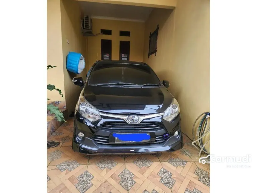 Jual Mobil Toyota Agya 2019 TRD 1.2 di Jawa Barat Automatic Hatchback Hitam Rp 128.000.000
