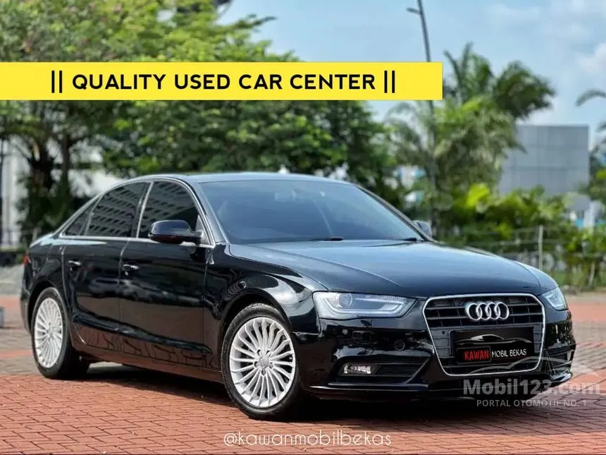 Jual Mobil Audi A4 2013 1.8 TFSI PI 1.8 di Banten Automatic Sedan Hitam Rp 180.000.000