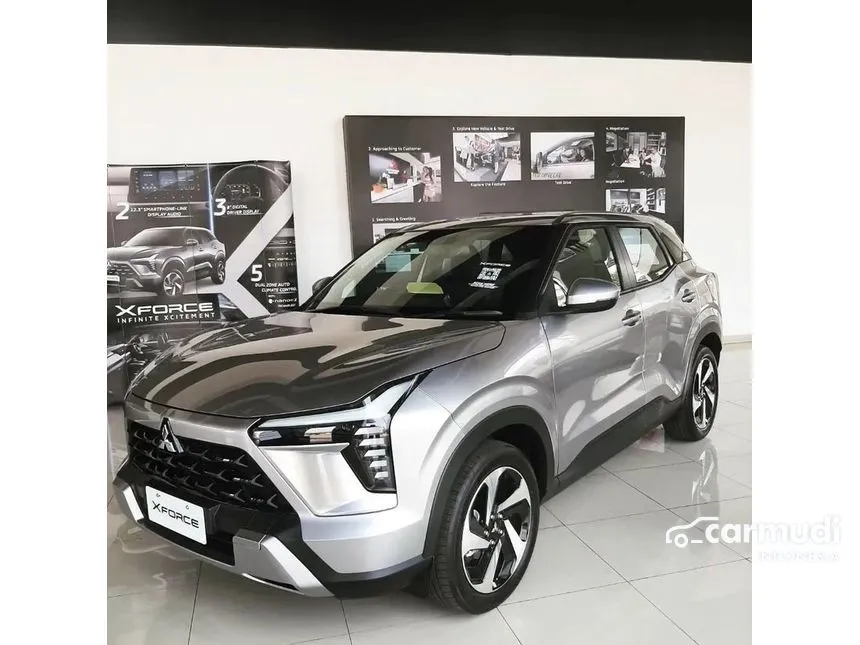 Jual Mobil Mitsubishi XFORCE 2024 Ultimate 1.5 di Banten Automatic SUV Silver Rp 315.300.000
