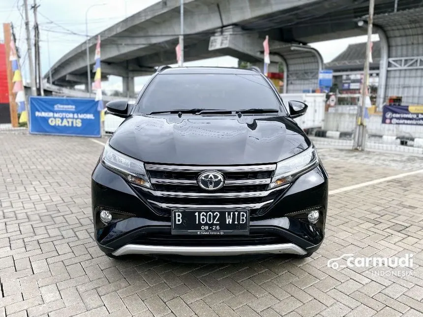 Jual Mobil Toyota Rush 2021 G 1.5 di Banten Automatic SUV Hitam Rp 205.000.000