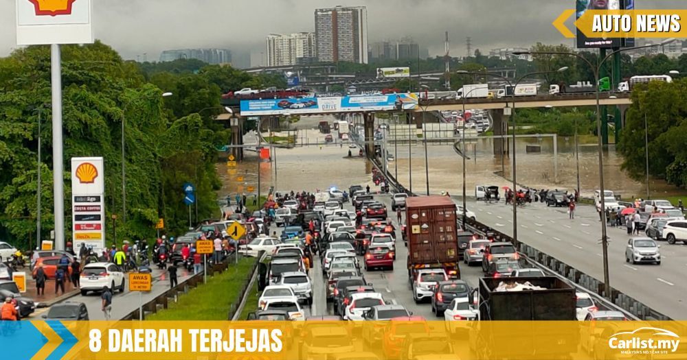 Banjir: 71 Jalan, Lebuhraya Ditutup Di Selangor