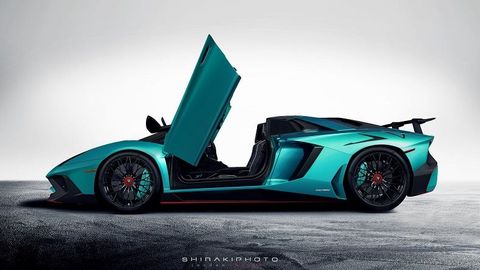 Lamborghini Aventador LP 750-4 SuperVeloce Roadster, First Photos Emerge