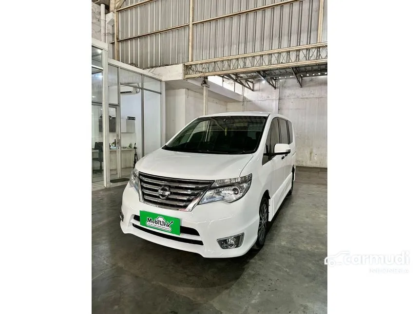 Jual Mobil Nissan Serena 2016 Highway Star 2.0 di DKI Jakarta Automatic MPV Putih Rp 181.000.000
