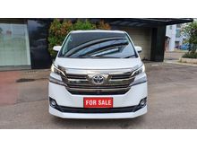 Vellfire G AT 2.5 CBU AT 2016 Putih Metalik - Plat Ganjil - Tangan Pertama - Service Record - BEST DEAL