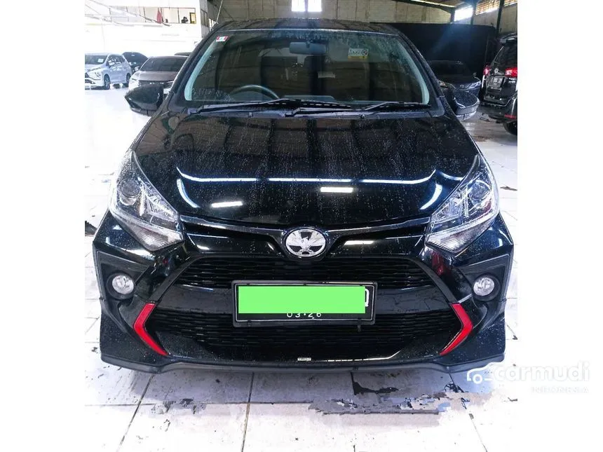 Jual Mobil Toyota Agya 2021 TRD 1.2 di Banten Automatic Hatchback Hitam Rp 136.000.000