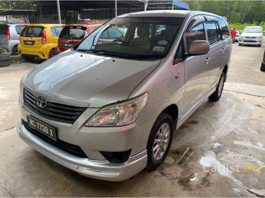 2016 Toyota Innova E MPV
