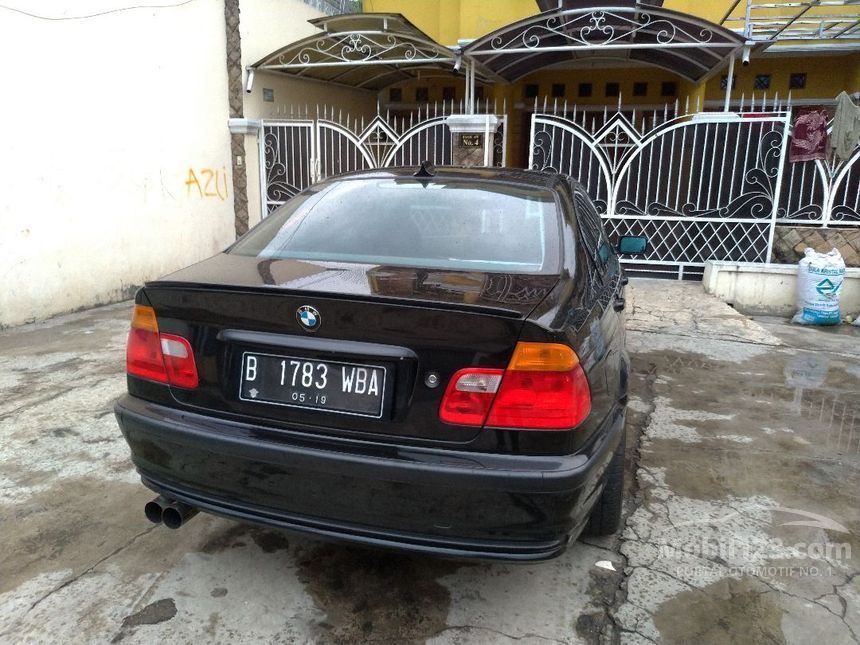 Jual Mobil BMW 318i 2002 E46 2.0 di Banten Automatic Sedan Hitam Rp 88