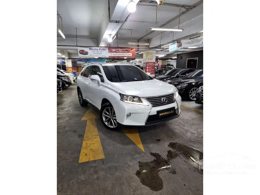 Jual Mobil Lexus RX 350 2013 F Sport 3.5 di DKI Jakarta Automatic SUV Putih Rp 325.000.000