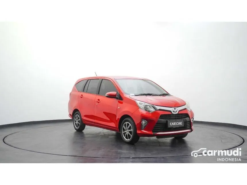 Jual Mobil Toyota Calya 2016 G 1.2 di DKI Jakarta Automatic MPV Merah Rp 102.000.000