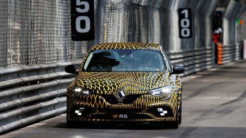 2018 All-New Renault Megane RS Previewed At Monaco Grand Prix