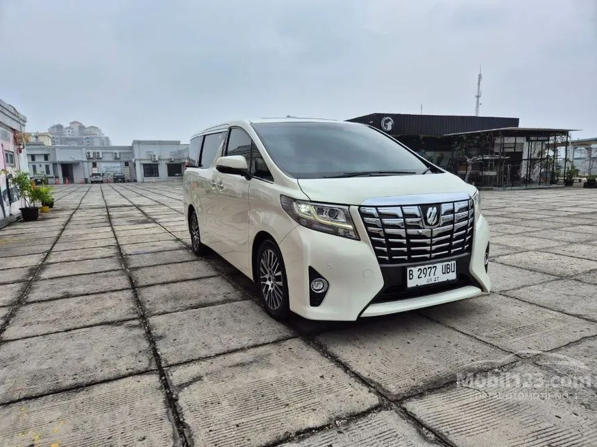 Jual Mobil Toyota Alphard 2017 G 2.5 di DKI Jakarta Automatic MPV Putih Rp 625.000.000