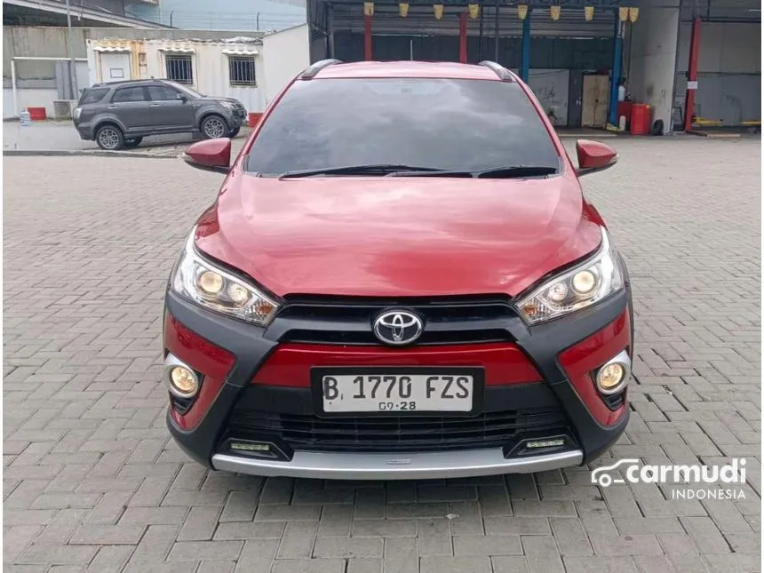 Jual Mobil Toyota Yaris 2017 TRD Sportivo Heykers 1.5 di Banten Automatic Hatchback Merah Rp 137.900.000