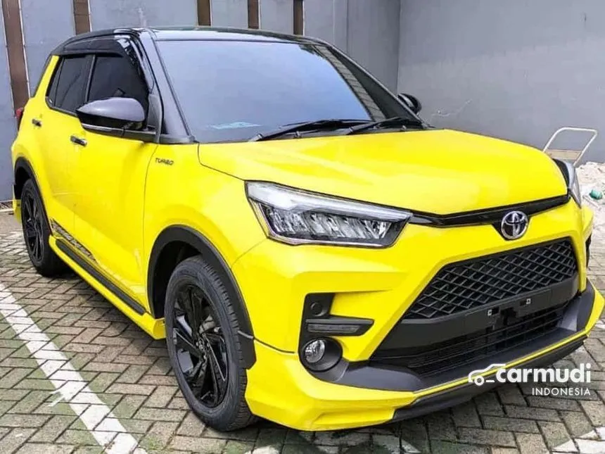 Jual Mobil Toyota Raize 2024 GR Sport 1.0 di Jawa Barat Automatic Wagon Kuning Rp 220.000.000