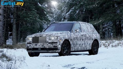 Rolls-Royce's First Ever SUV Will Be Called Cullinan