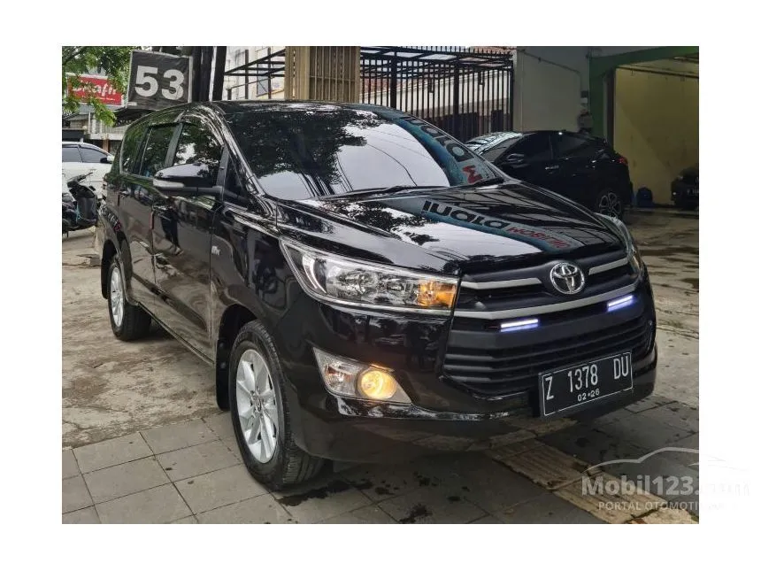 Jual Mobil Toyota Kijang Innova 2016 G 2.0 di Jawa Barat Manual MPV Hitam Rp 250.000.000