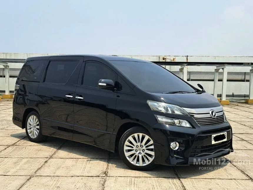 Jual Mobil Toyota Vellfire 2013 Z 2.4 di Jawa Barat Automatic Van Wagon Hitam Rp 268.000.000