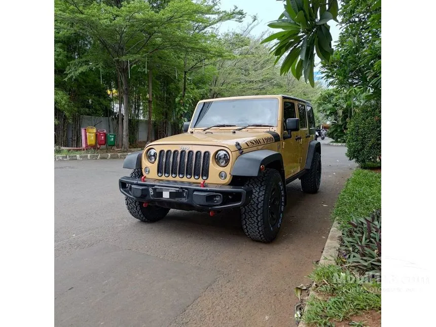 Jual Mobil Jeep Wrangler 2014 Rubicon Unlimited 4 Door 3.6 di DKI Jakarta Automatic SUV Coklat Rp 995.000.000