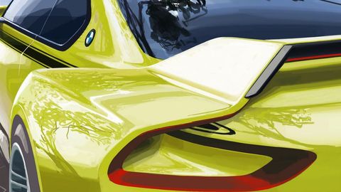 BMW Releases Teaser Of 3.0 CSL Hommage Concept