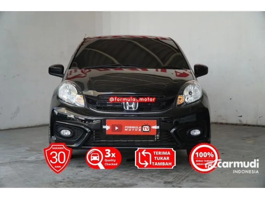 Jual Mobil Honda Brio 2017 Satya E 1.2 di DKI Jakarta Automatic Hatchback Hitam Rp 114.000.000