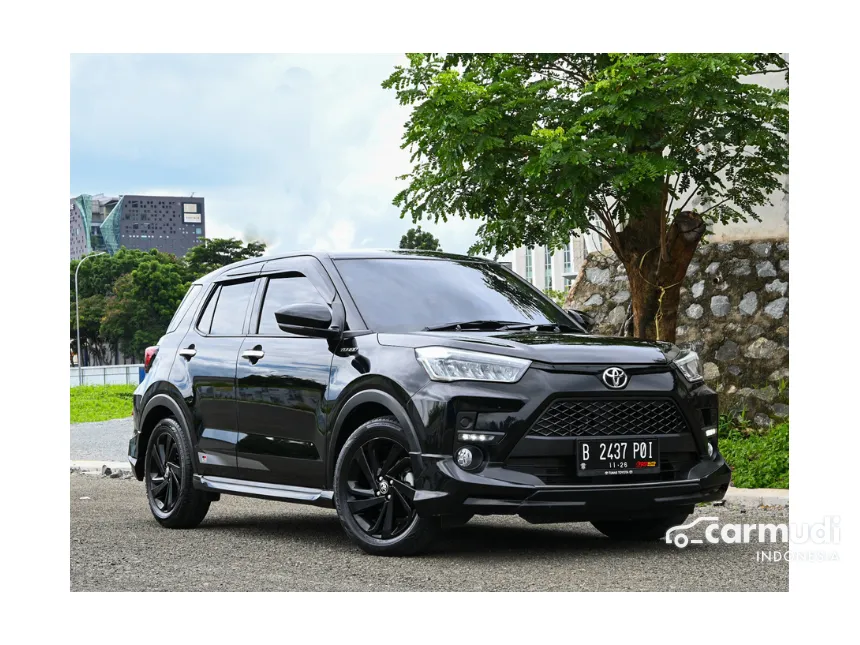 Jual Mobil Toyota Raize 2021 GR Sport 1.0 di Banten Automatic Wagon Hitam Rp 186.000.000