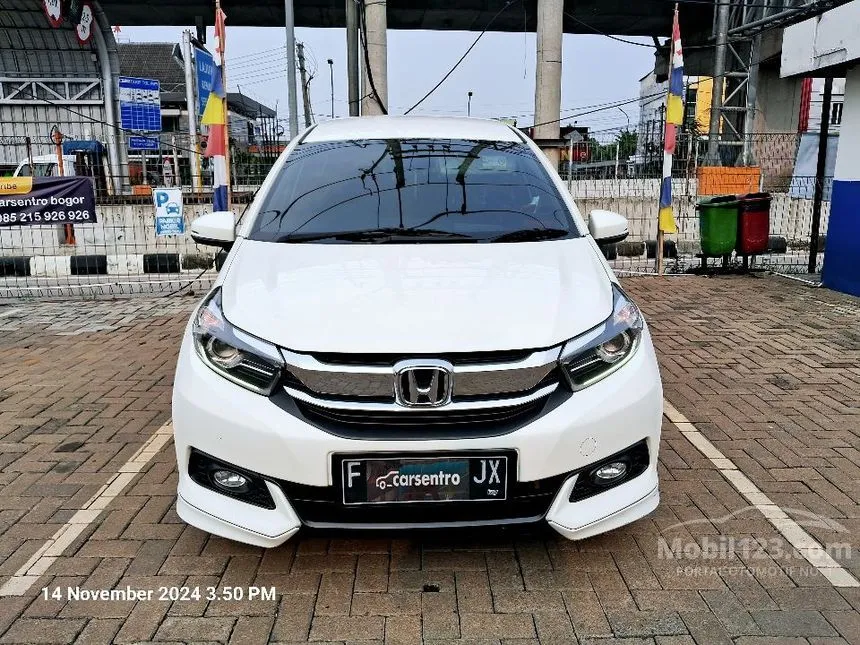 Jual Mobil Honda Mobilio 2020 E 1.5 di Jawa Barat Automatic MPV Putih Rp 165.000.000