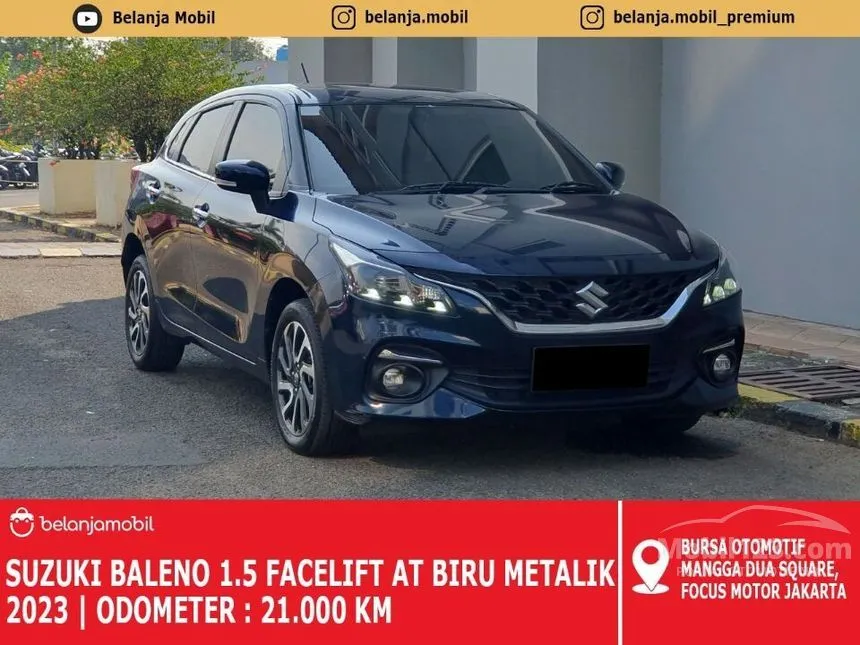 Jual Mobil Suzuki Baleno 2023 1.5 di DKI Jakarta Automatic Hatchback Biru Rp 214.000.000