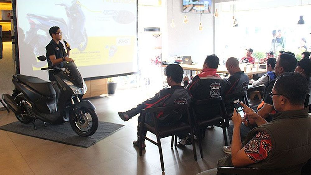 Yamaha Pamer Lexi  Sembari Yamamori Bareng Komunitas 