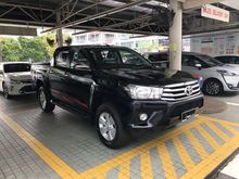 0 GST TAX , FAST DELIVER, BEST DISCOUNT, 2018 Toyota Hilux 2.4 L-Edition Pickup Truck