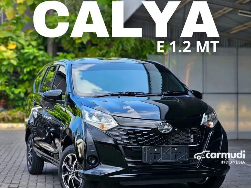 Jual Mobil Toyota Calya 2024 E STD 1.2 di Jawa Barat Manual MPV Hitam Rp 162.600.000