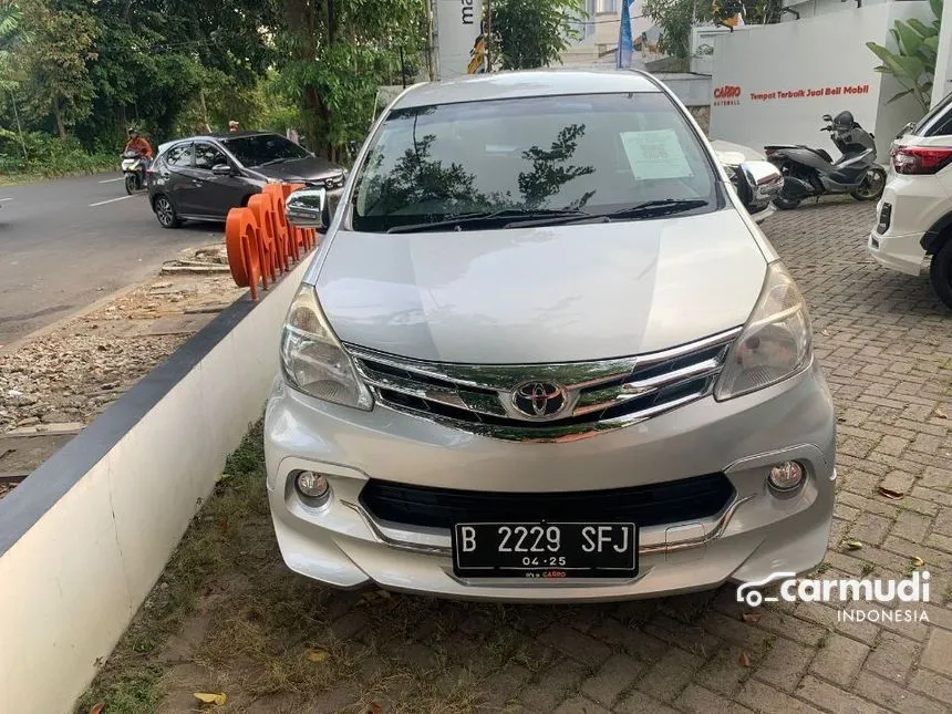 Jual Mobil Toyota Avanza 2015 G Luxury 1.3 di Jawa Timur Automatic MPV Silver Rp 128.000.000