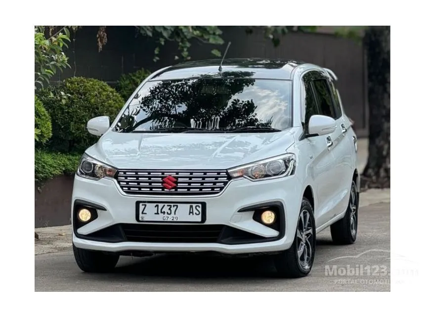 Jual Mobil Suzuki Ertiga 2019 GX 1.5 di Jawa Barat Manual MPV Putih Rp 175.000.000