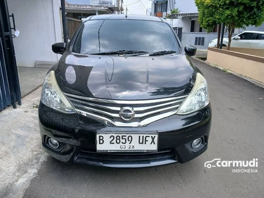 Jual Mobil Nissan Grand Livina 2017 SV 1.5 di Jawa Barat Automatic MPV Hitam Rp 118.000.000