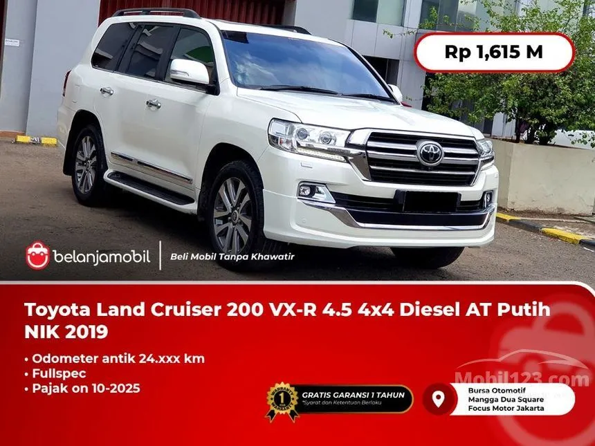 Jual Mobil Toyota Land Cruiser 2019 200 VX