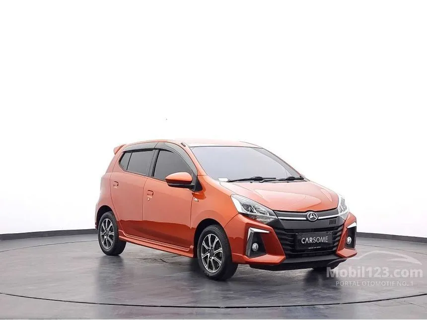 Jual Mobil Daihatsu Ayla 2021 R 1.2 di Jawa Barat Automatic Hatchback Orange Rp 131.000.000