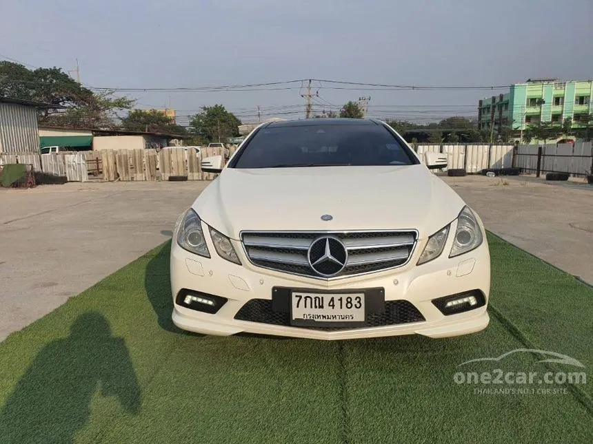 2012 Mercedes-Benz E250 Avantgarde Convertible