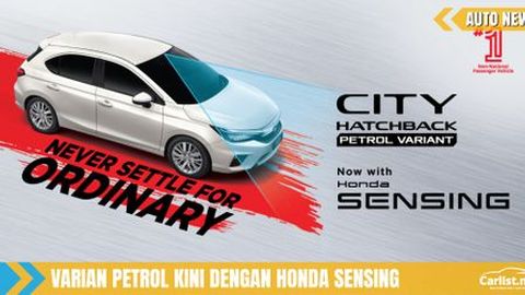 Honda City Hatchback 1.5L V-SENSING Dilancarkan – RM91,708