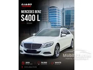 2015 Mercedes-Benz S400L 3.0 Exclusive Sedan White on Brown Putih Mercy S400 L S 400L 400