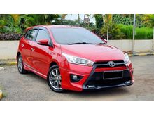 2014 Toyota Yaris 1.5 TRD Sportivo Hatchback AT Red On Black - MULUS NO MINUS - KREDIT MUDAH DATA KAMI BANTU