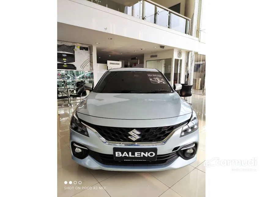 Jual Mobil Suzuki Baleno 2024 1.5 di Banten Automatic Hatchback Silver Rp 222.100.000