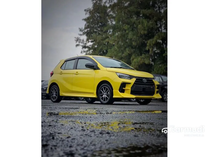 Jual Mobil Toyota Agya 2024 GR Sport 1.2 di Jawa Barat Automatic Hatchback Kuning Rp 230.000.000