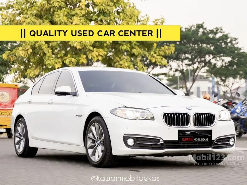 Jual Mobil BMW 520i 2014 Modern 2.0 di DKI Jakarta Automatic Sedan Putih Rp 299.000.000